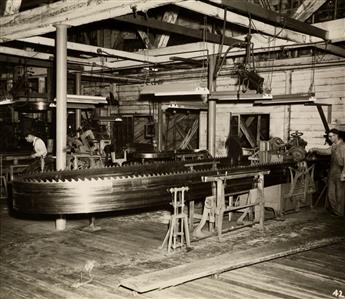 (BOOTH-KELLY LUMBER CO.) Album with 117 photographs illustrating the process, start-to-finish, of logging and lumber production by the